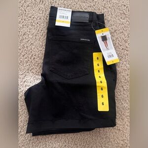 Calvin Klein women's size 6 onyx Jean shorts
